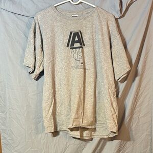Vintage Gray Aknowledge Ambush Throwback Graphic T